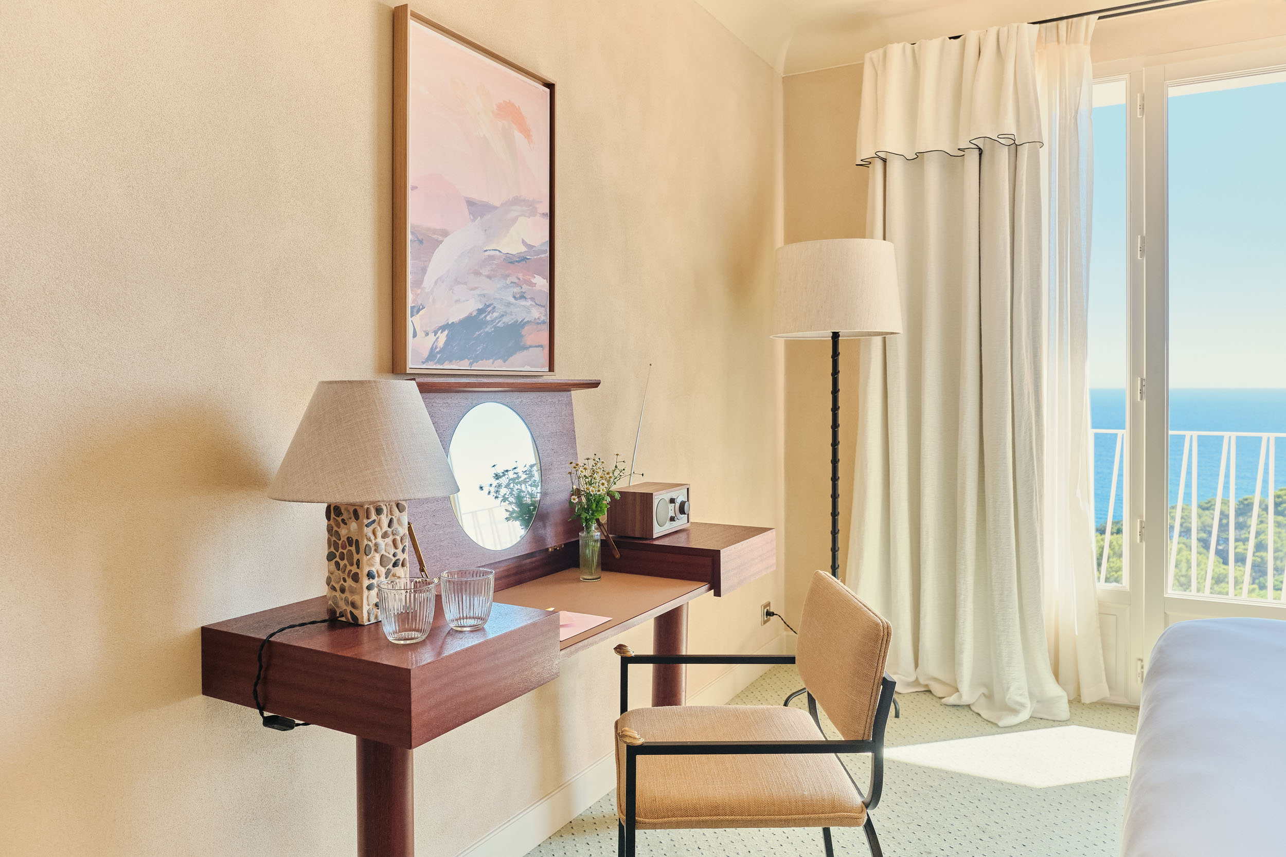 Chambre supérieur vue mer Le provençal Hotel Giens 