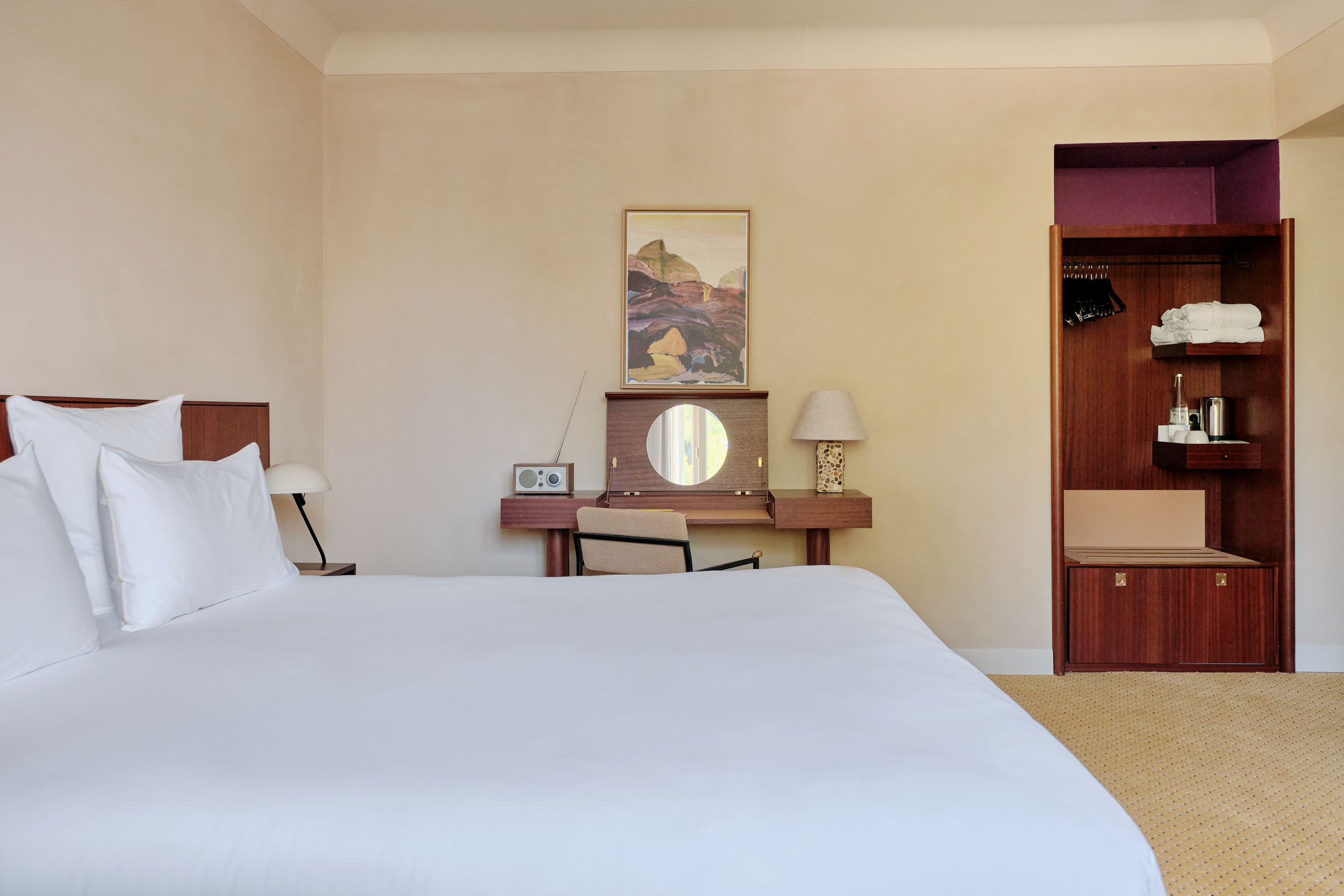Chambre vue pinede à Hyeres dans le Var