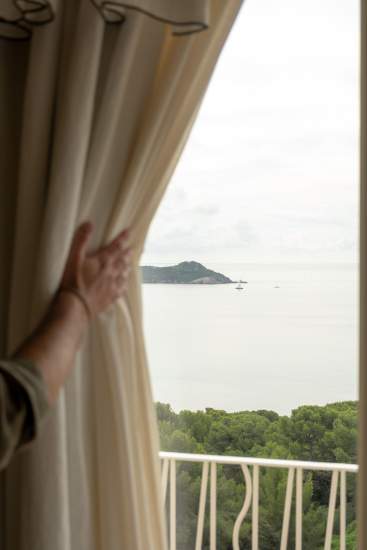 Chambre vue mer, hôtel Le Provençal